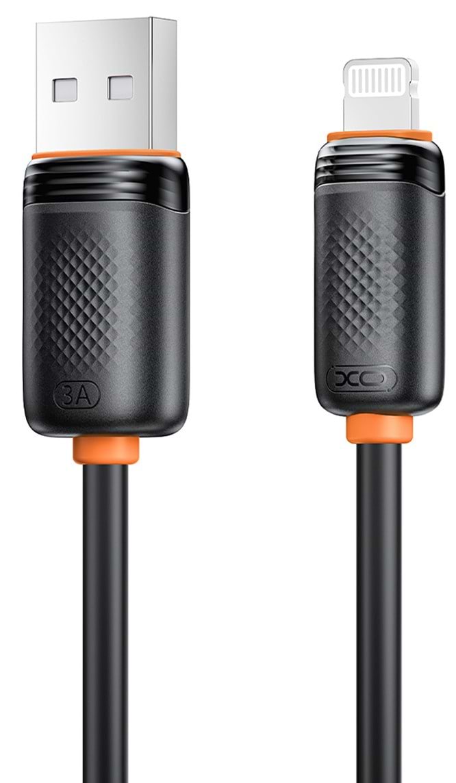 Кабель XO USB-A - Lightning (NB302-AI-2.black)